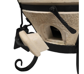 Tandoor with hinged lid T/SAMOBZHAR