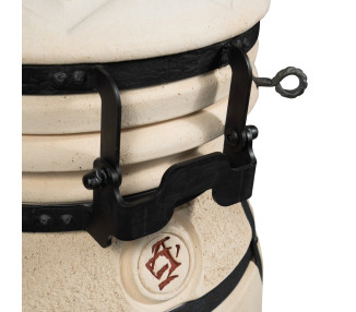 Tandoor with hinged lid T/SAMOBZHAR